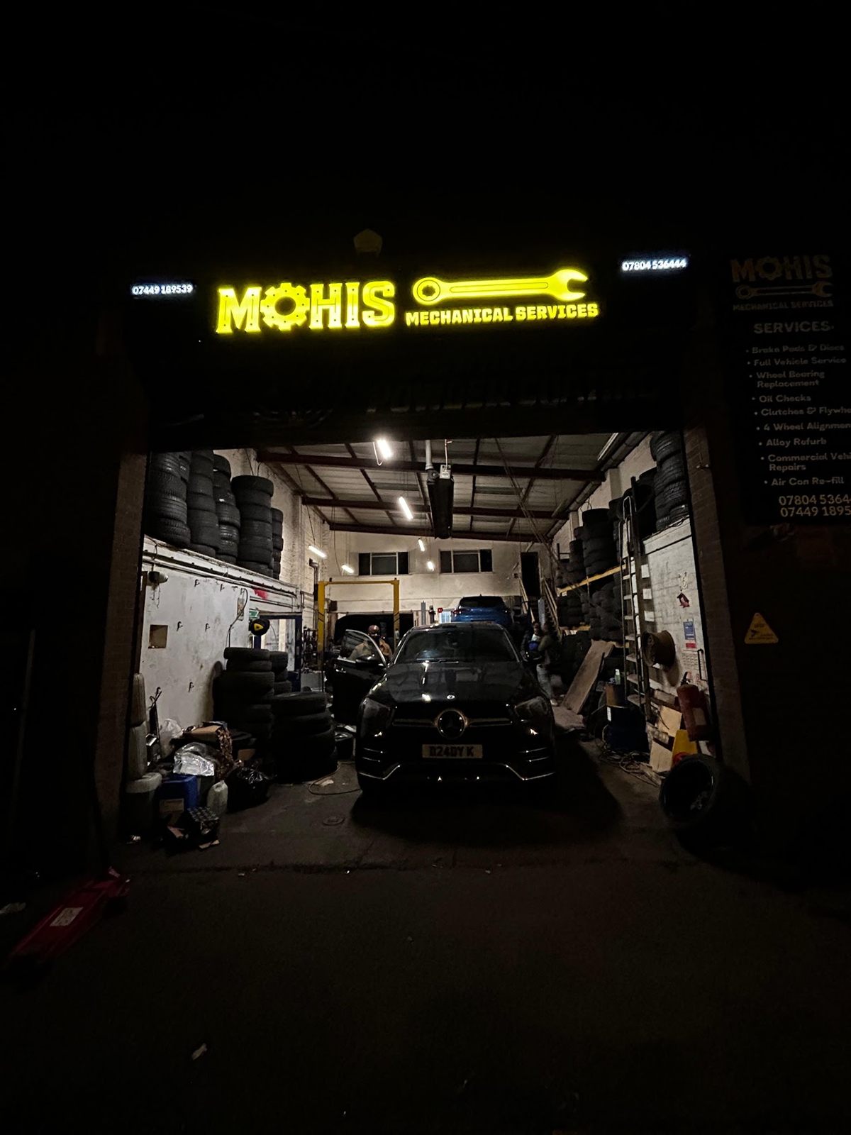 Work carried out by Mohis Mechanical Services in Walsall
